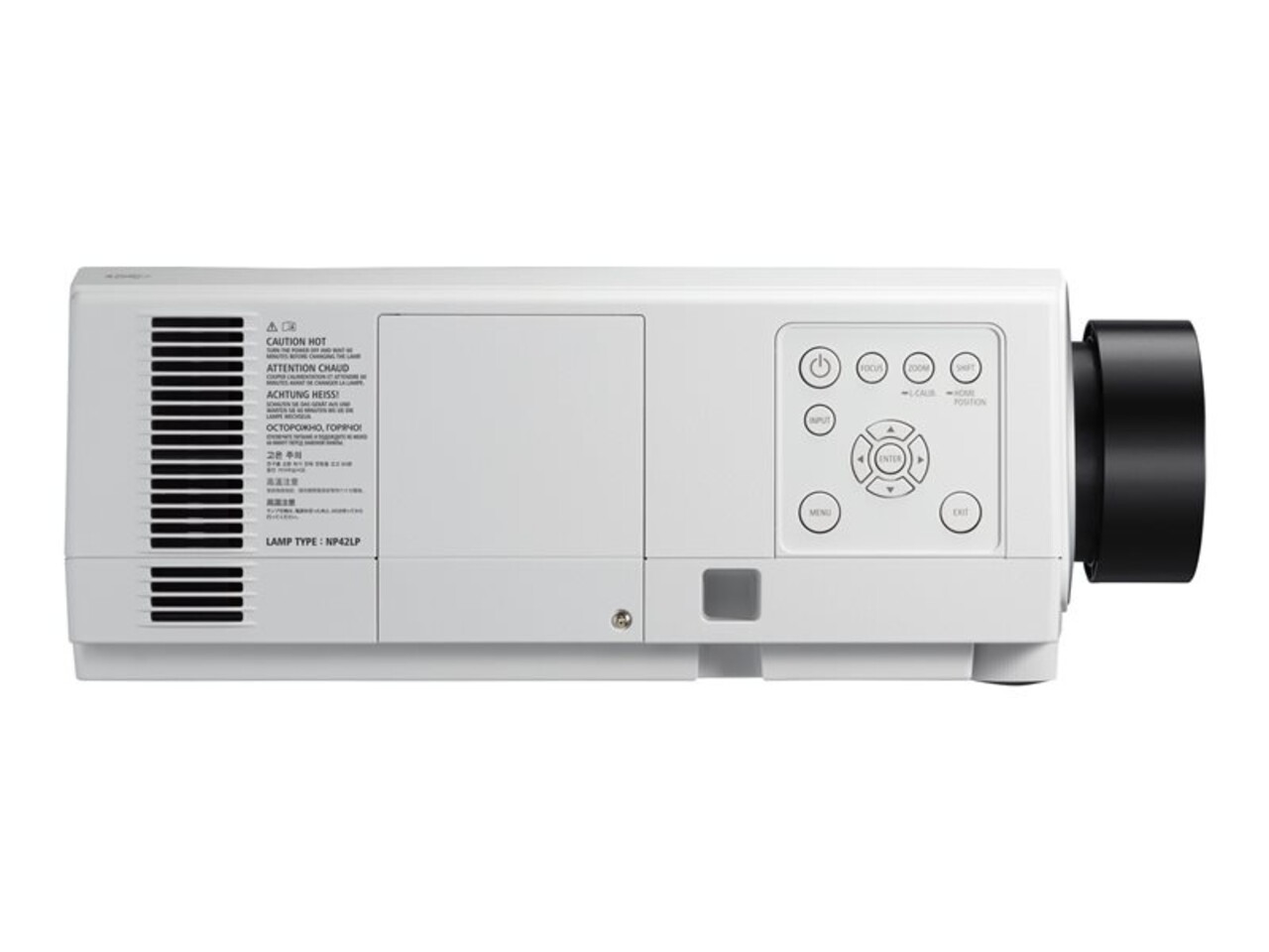 NEC NEC PA853W Installatie beamer R NEC NEC PA853W Installatie beamer R