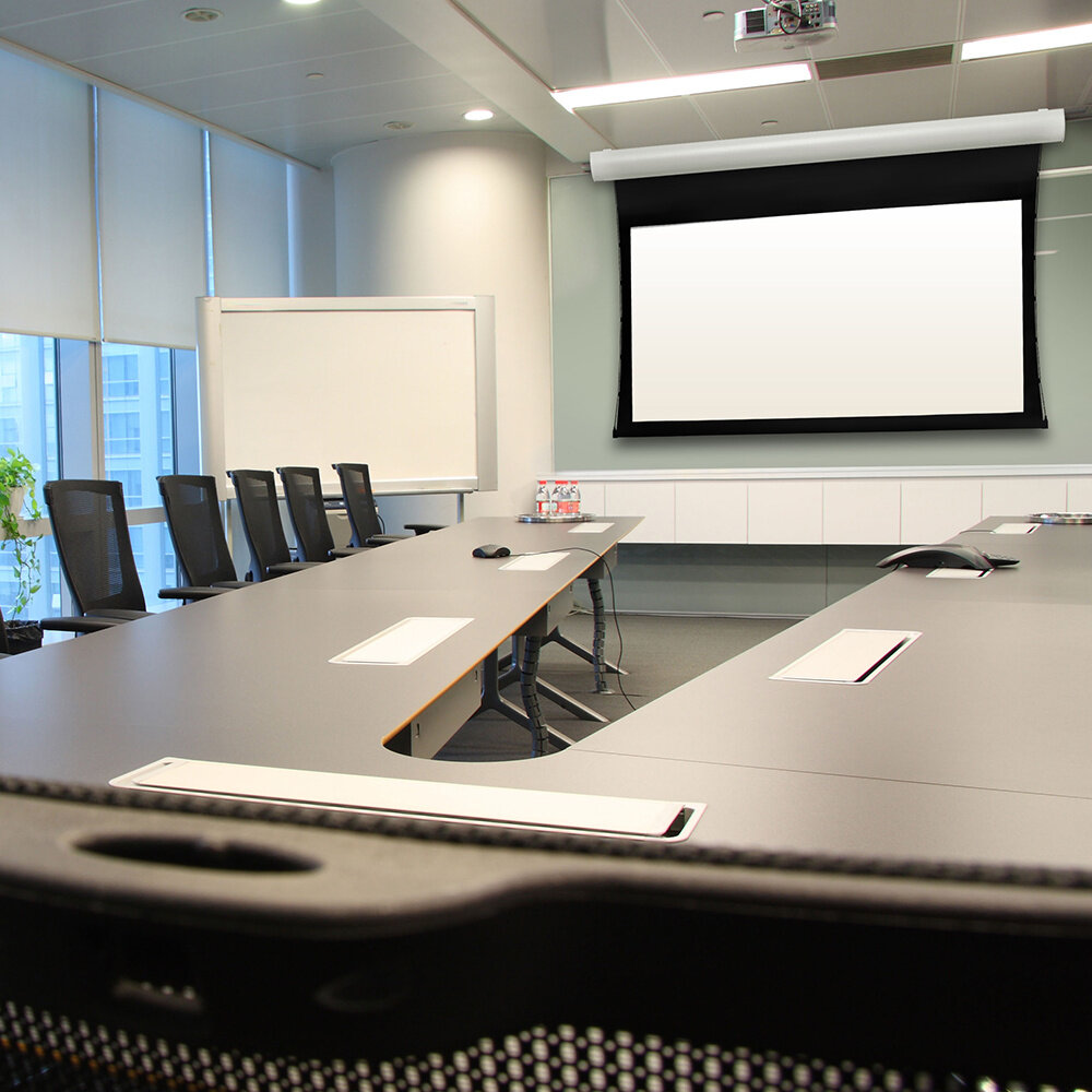 Da-Lite Da-Lite Tensioned Elpro Concept WS Wide Mat Wit Da-Lite Da-Lite Tensioned Elpro Concept WS Wide Mat Wit