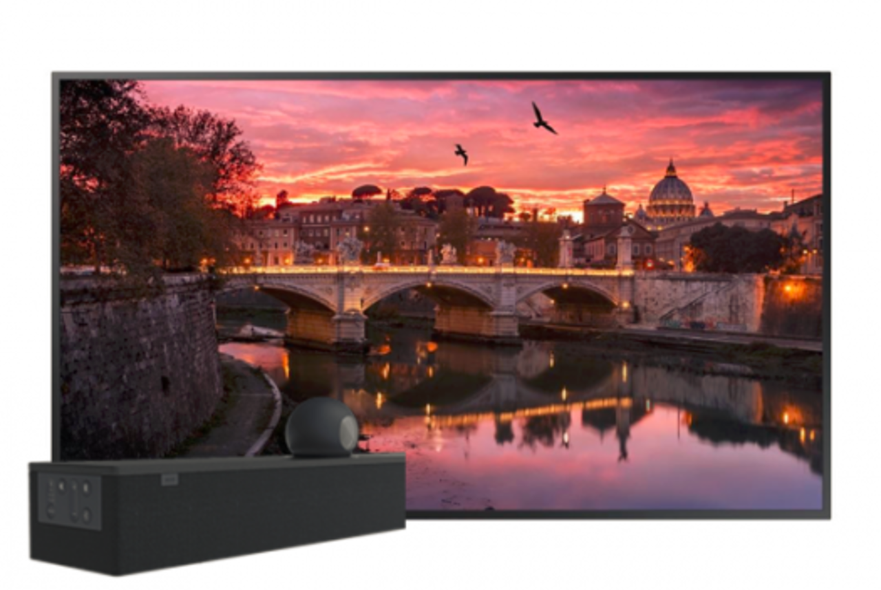 Samsung QB55R met Acendo Vide 5100 set Samsung QB55R met Acendo Vide 5100 set