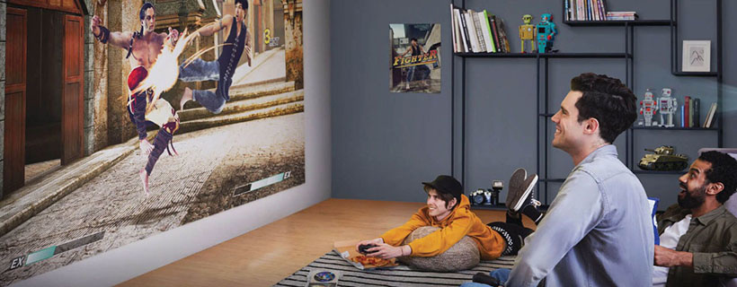 Gamen op groot scherm met BenQ beamers Gamen op groot scherm met BenQ beamers