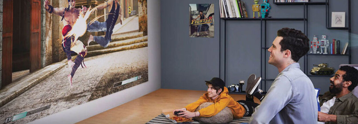 Projecteren op groot scherm met BenQ beamers Projecteren op groot scherm met BenQ beamers