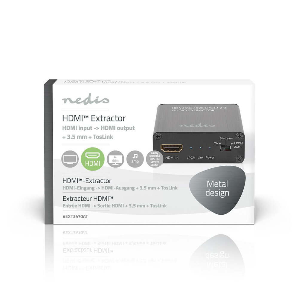 Nedis Nedis HDMI audio extractor Nedis Nedis HDMI audio extractor