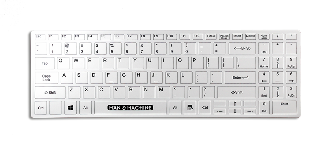 Man & Machine Man & Machine toetsenbord Man & Machine Man & Machine toetsenbord