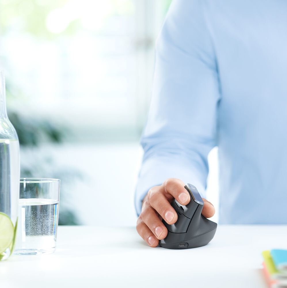 Logitech Logitech Draadloze Verticale Muis Logitech Logitech Draadloze Verticale Muis