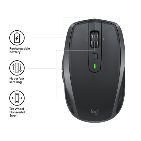 Logitech Logitech Draadloze Muis Logitech Logitech Draadloze Muis
