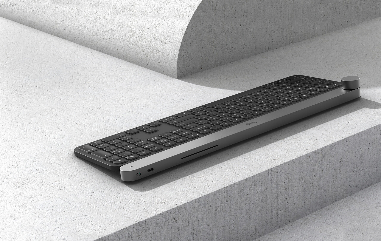 Logitech Logitech Craft draadloos toetsenbord Logitech Logitech Craft draadloos toetsenbord