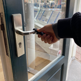 Mobiele deuropener Febris zwart Mobiele deuropener Febris zwart