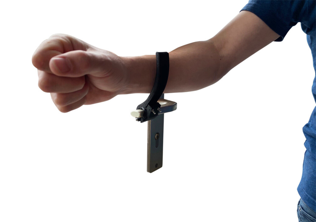 Handenvrije deuropener Iaso zwart Handenvrije deuropener Iaso zwart