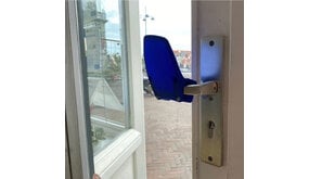 Handenvrije deuropener Carna blauw Handenvrije deuropener Carna blauw