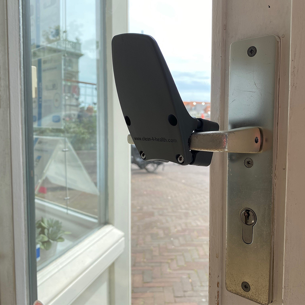 Handenvrije deuropener Carna antraciet Handenvrije deuropener Carna antraciet