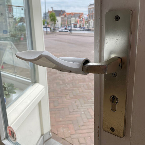 Handenvrije deuropener Carna antraciet Handenvrije deuropener Carna antraciet