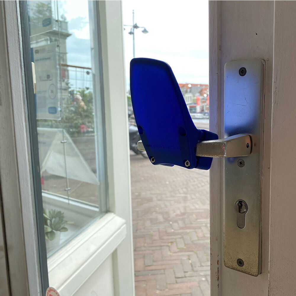 Handenvrije deuropener Carna antraciet Handenvrije deuropener Carna antraciet