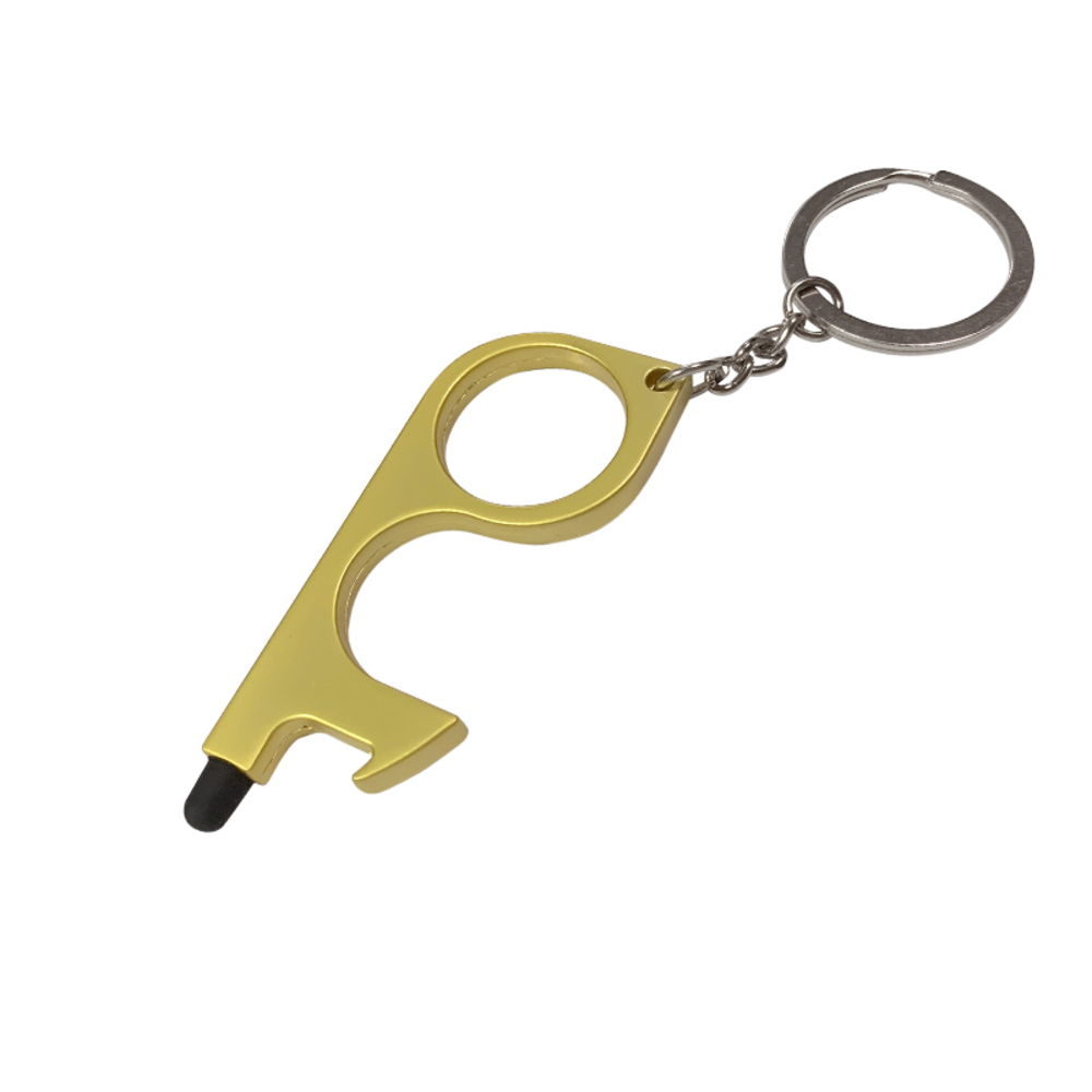 Mobiele deuropener Paean zilver black look met touchscreen ondersteuning