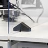 Smit Visual Plexiglas scheidingsscherm met 2 bevestigingsklemmen Smit Visual Plexiglas scheidingsscherm met 2 bevestigingsklemmen