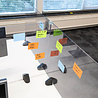 Smit Visual Plexiglas scheidingsscherm met 2 bevestigingsklemmen Smit Visual Plexiglas scheidingsscherm met 2 bevestigingsklemmen
