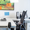 Smit Visual Plexiglas scheidingsscherm met 2 bevestigingsklemmen Smit Visual Plexiglas scheidingsscherm met 2 bevestigingsklemmen