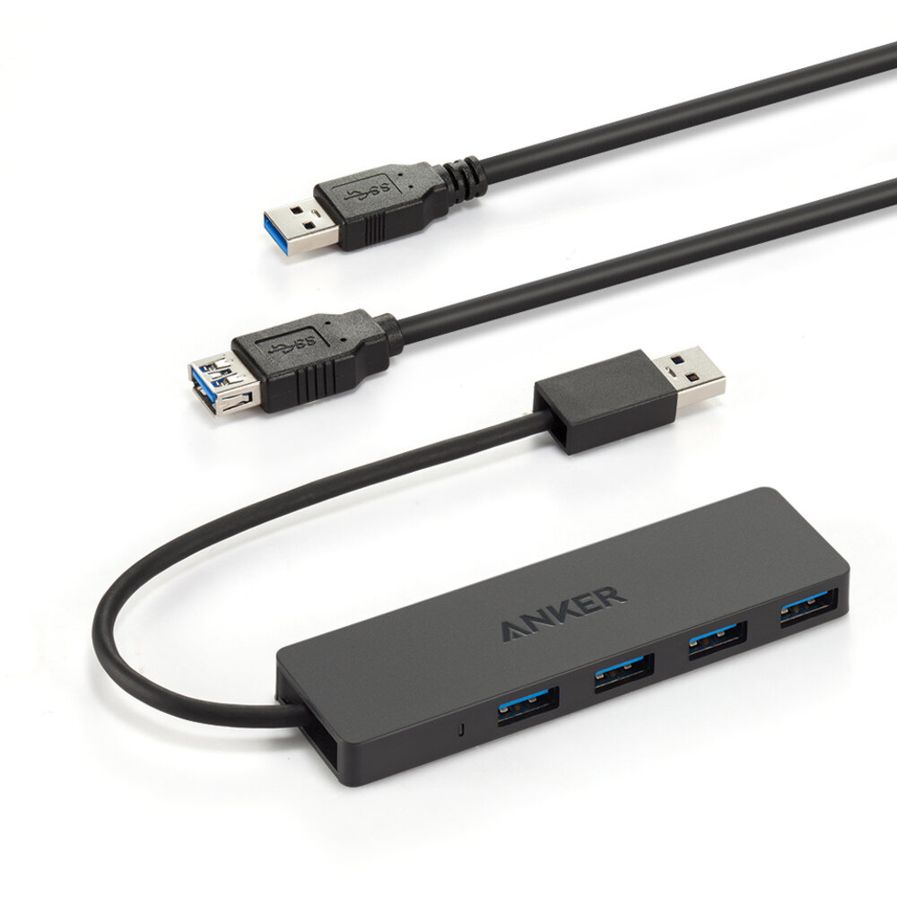 Anker Anker AK-A7517011 4-Port Ultra Slim USB 3.0 Hub Anker Anker AK-A7517011 4-Port Ultra Slim USB 3.0 Hub