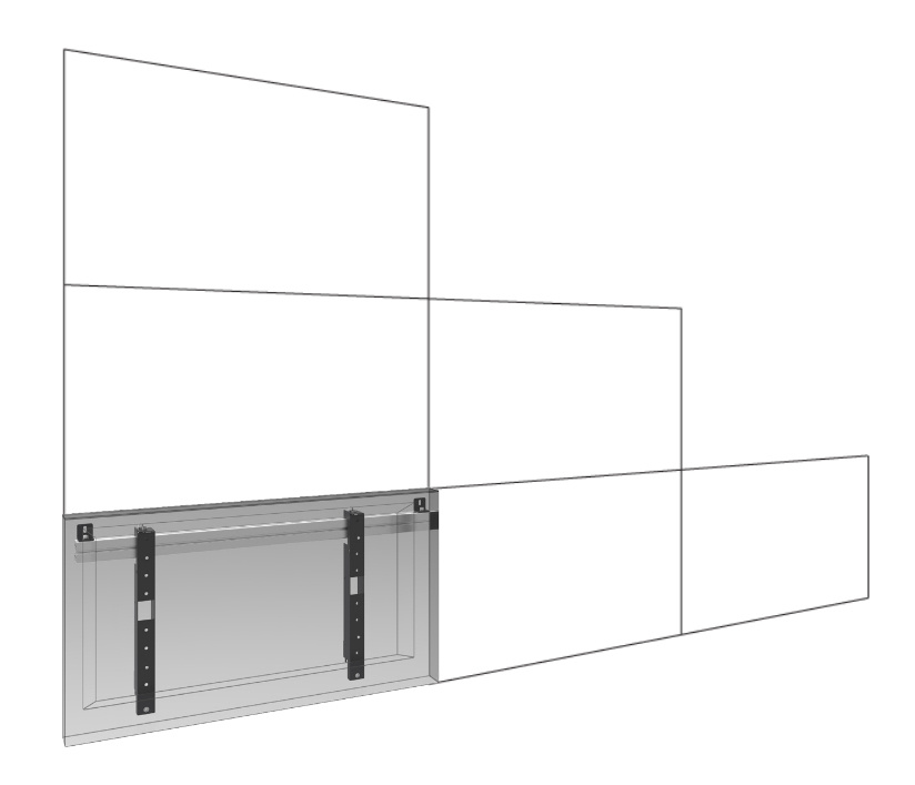 SmartMetals Videowall muurbeugel afbeelding