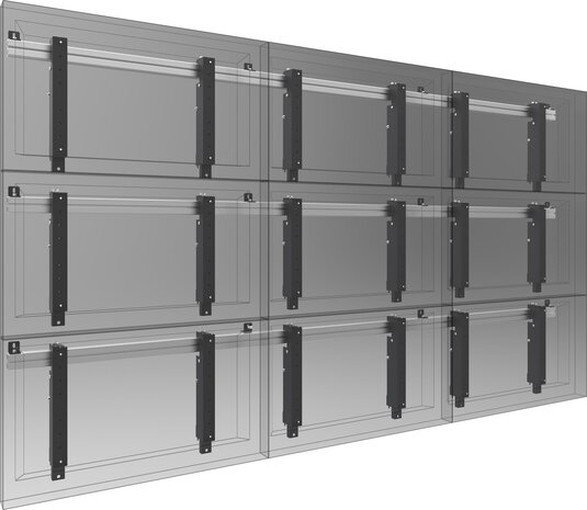 Smartmetals SmartMetals Videowall muurbeugel Smartmetals SmartMetals Videowall muurbeugel