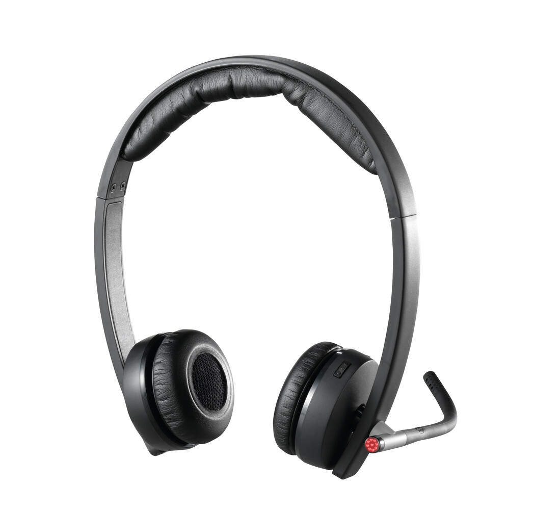 Logitech Logitech Wireless Headset Dual H820E Zwart Logitech Logitech Wireless Headset Dual H820E Zwart