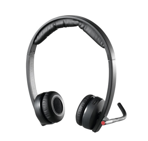 Logitech Logitech Wireless Headset Dual H820E Zwart Logitech Logitech Wireless Headset Dual H820E Zwart