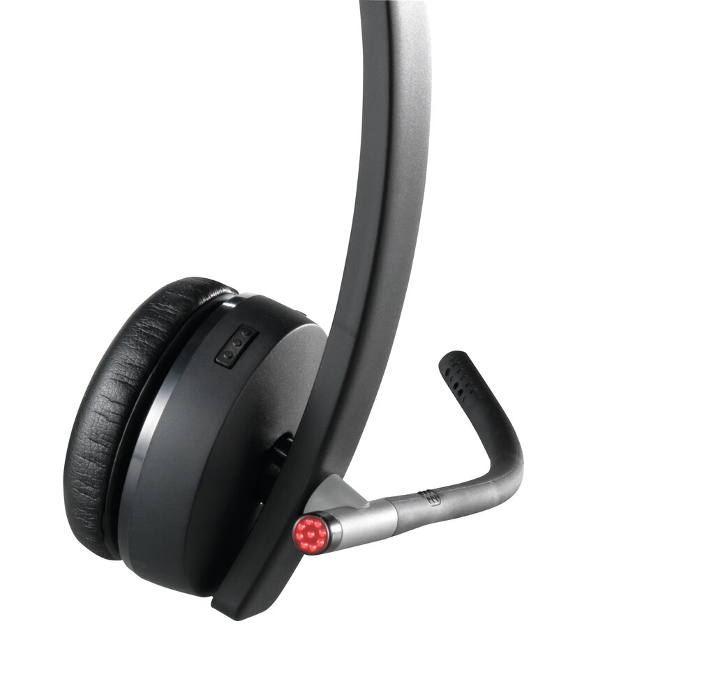 Logitech Logitech Wireless Headset Dual H820E Zwart Logitech Logitech Wireless Headset Dual H820E Zwart