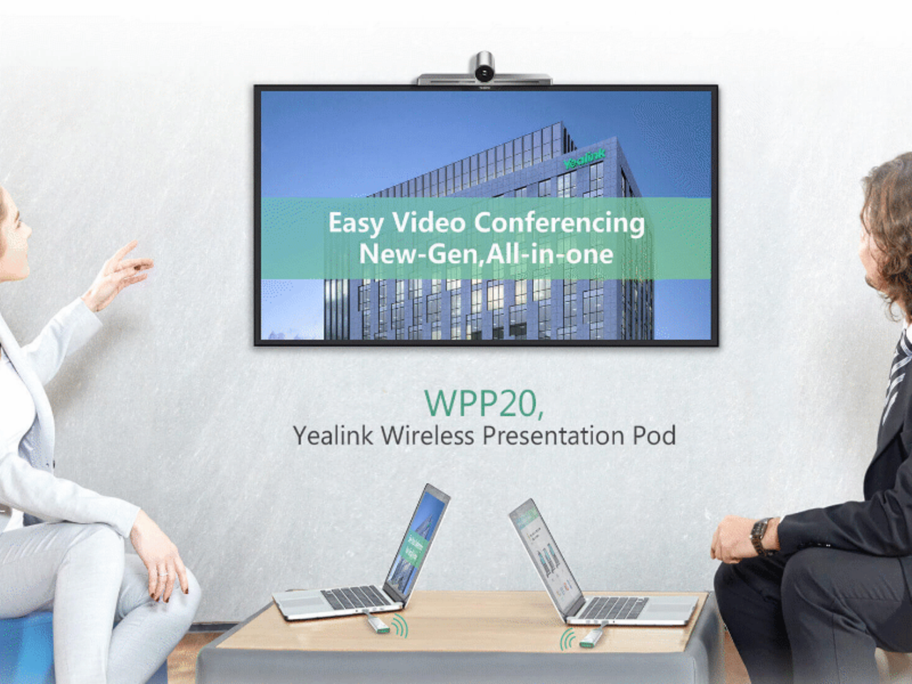 Yealink Yealink WPP20 draadloze presentatie extender Yealink Yealink WPP20 draadloze presentatie extender