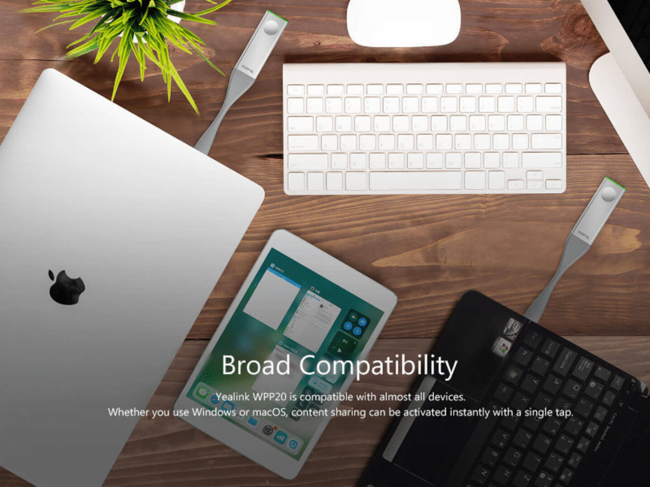 Yealink Yealink WPP20 draadloze presentatie extender Yealink Yealink WPP20 draadloze presentatie extender