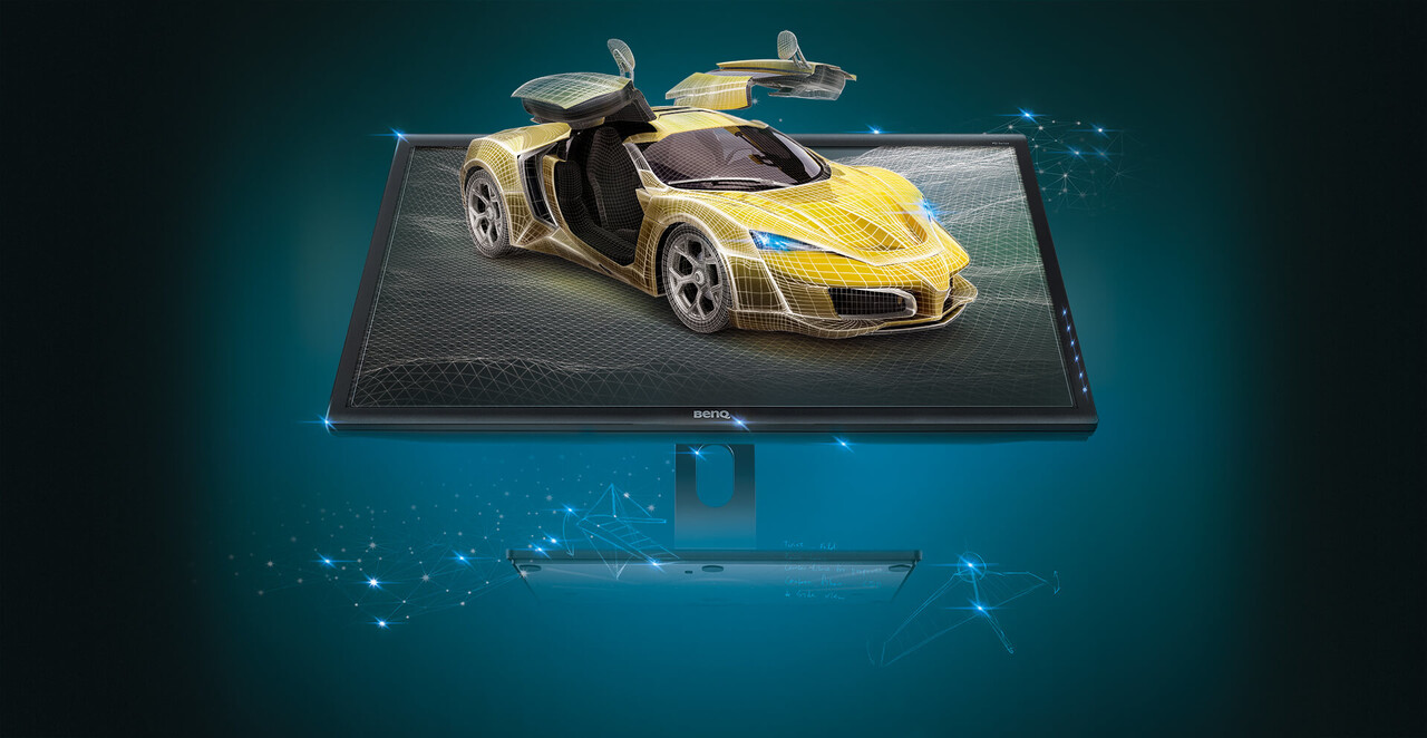 BenQ BenQ BL2420PT 24 inch Bedrijfsmonitor met QHD-resolutie BenQ BenQ BL2420PT 24 inch Bedrijfsmonitor met QHD-resolutie