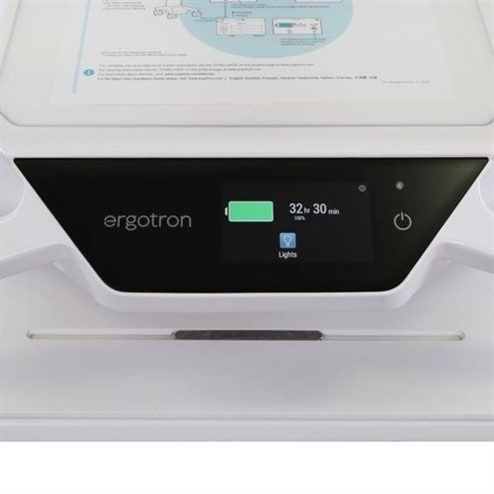 Ergotron CareFit™ Pro Cart met LiFe-batterij, EU Ergotron CareFit™ Pro Cart met LiFe-batterij, EU