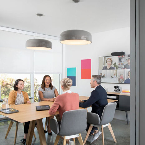 Videoconferencing set extra groot