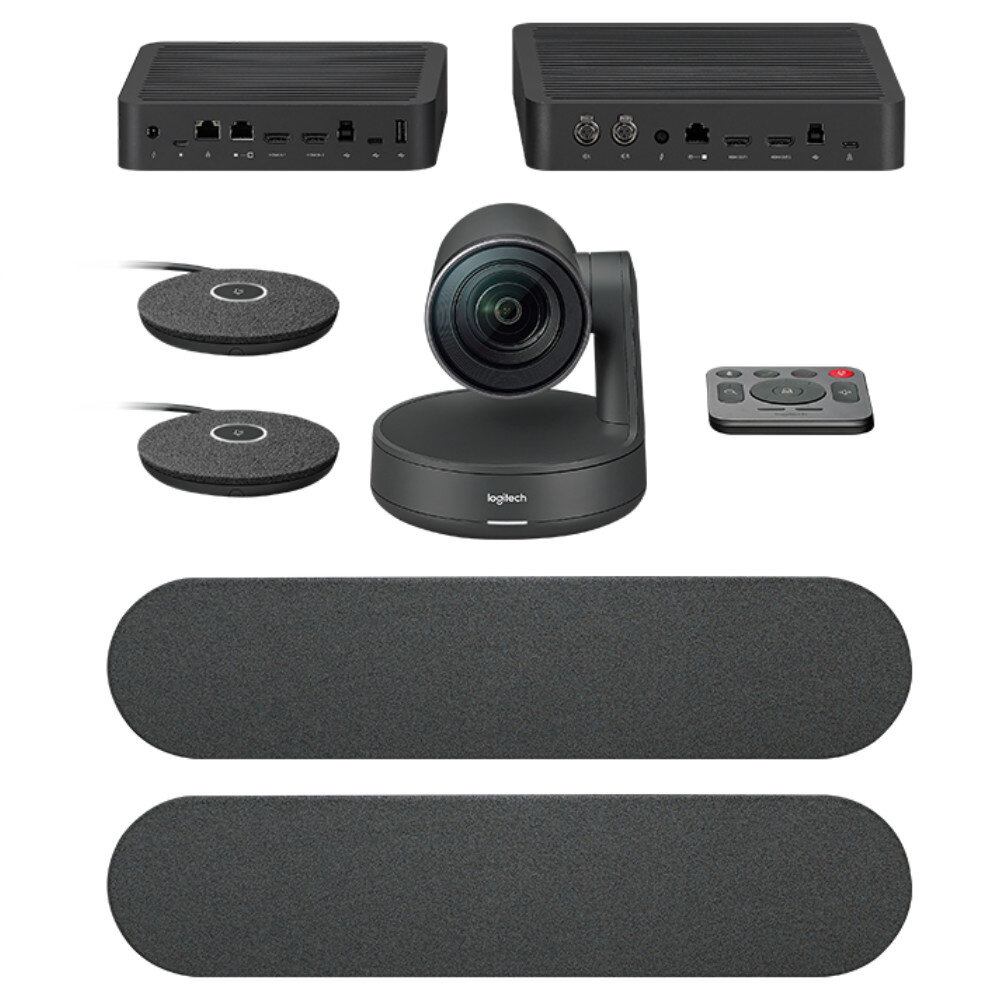 Logitech Logitech Rally Plus Ultra HD conferentie camera systeem Logitech Logitech Rally Plus Ultra HD conferentie camera systeem