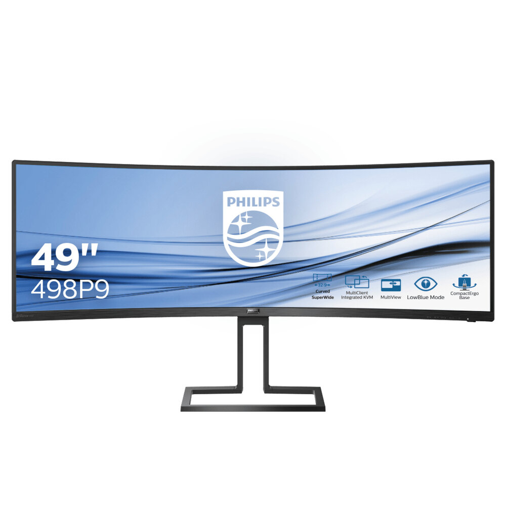 Philips Philips 498P9 superwide 5120 x 1440 (Dual QHD) monitor Philips Philips 498P9 superwide 5120 x 1440 (Dual QHD) monitor