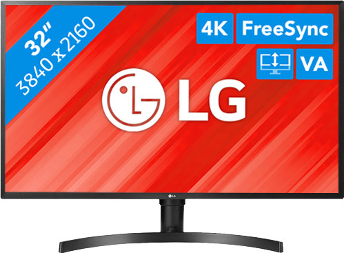 LG 32UK550-B UHD 4K-monitor van 31,5 inch afbeelding