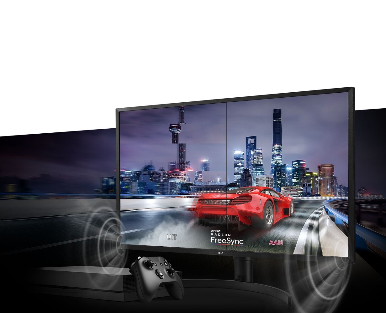 LG LG 32UK550-B UHD 4K-monitor van 31,5 inch LG LG 32UK550-B UHD 4K-monitor van 31,5 inch