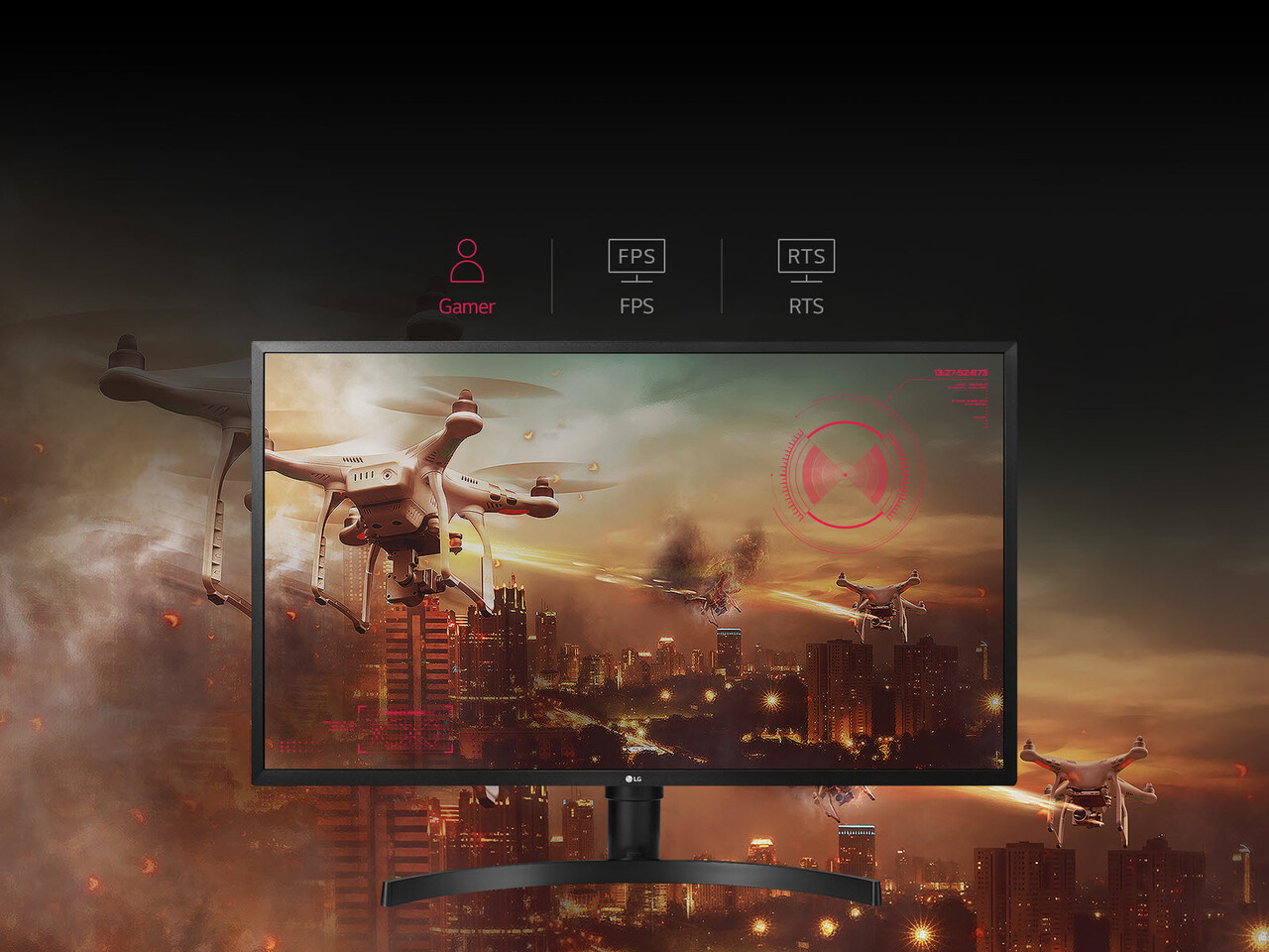LG LG 32UK550-B UHD 4K-monitor van 31,5 inch LG LG 32UK550-B UHD 4K-monitor van 31,5 inch