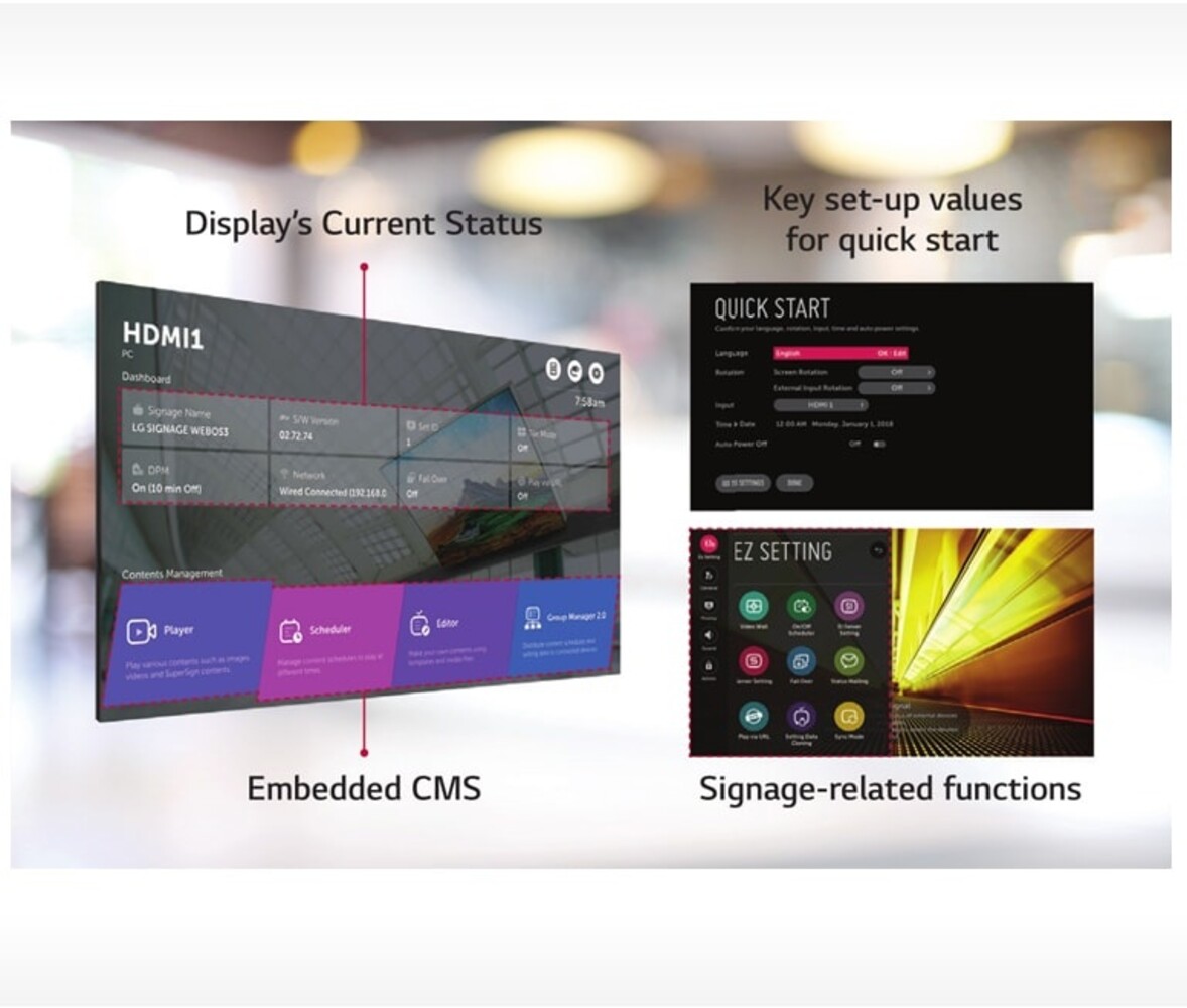 LG LG 49VM5E-A 49 inch Full HD display