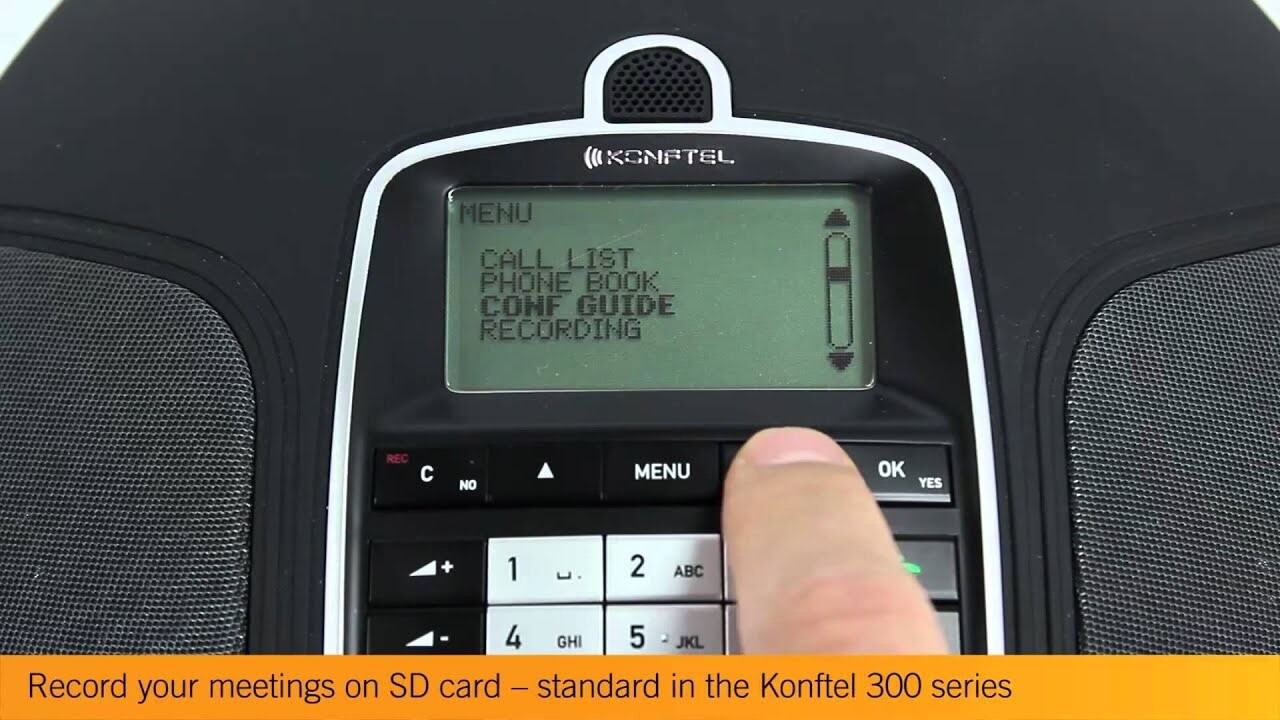 Konftel Konftel 250 Uitbreidbare Vergadertelefoon Konftel Konftel 250 Uitbreidbare Vergadertelefoon