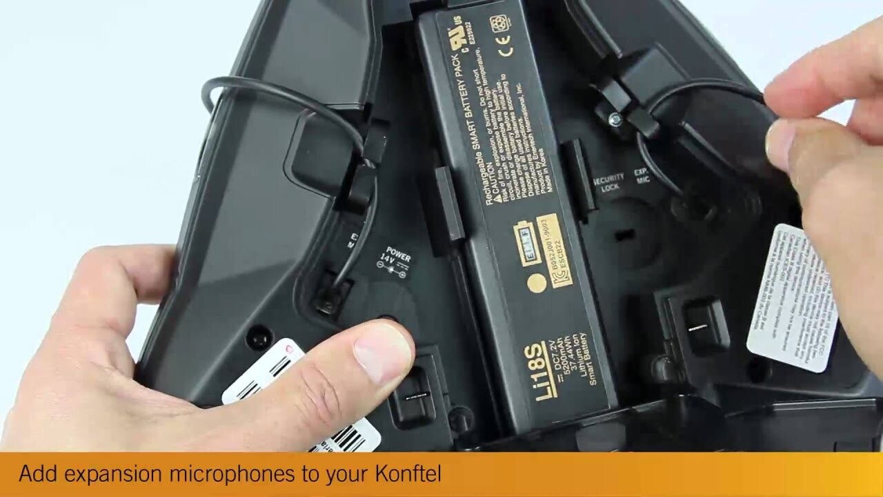 Konftel Konftel 250 Uitbreidbare Vergadertelefoon Konftel Konftel 250 Uitbreidbare Vergadertelefoon