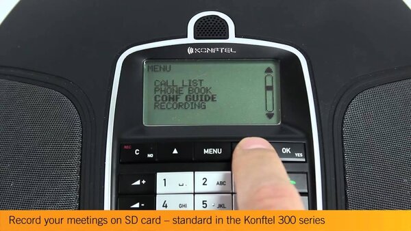 Konftel Konftel 300Mx draadloze conferentietelefoon Konftel Konftel 300Mx draadloze conferentietelefoon