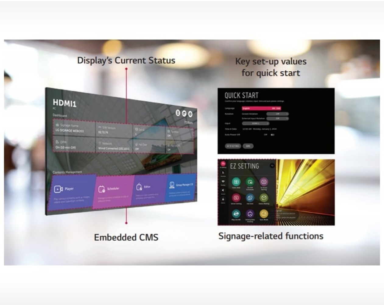 LG LG 55SVH7F-A 55 inch Full HD display LG LG 55SVH7F-A 55 inch Full HD display