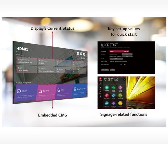 LG LG 55SVM5F-H 55 inch Full HD display