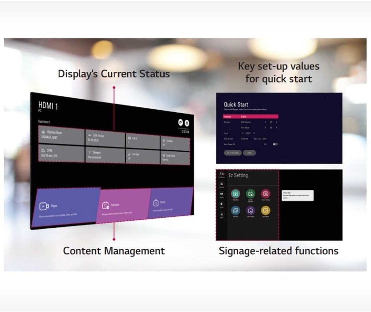 LG LG 55VL5F 55 inch videowall display