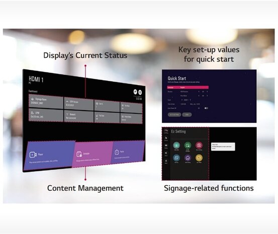 LG LG 55VL5F 55 inch videowall display