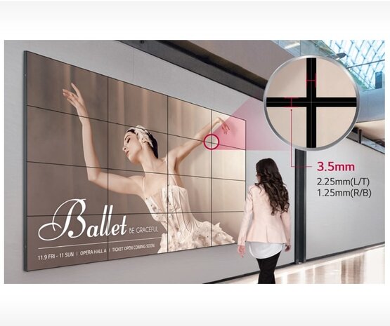 LG LG 55VL7F 55 inch videowall display LG LG 55VL7F 55 inch videowall display