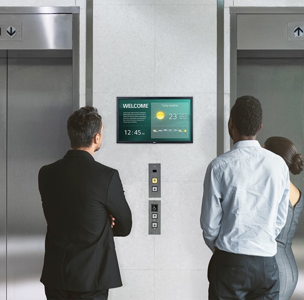 LG LG 22SM3G 22 inch bewegwijzering voor commerciële ruimtes