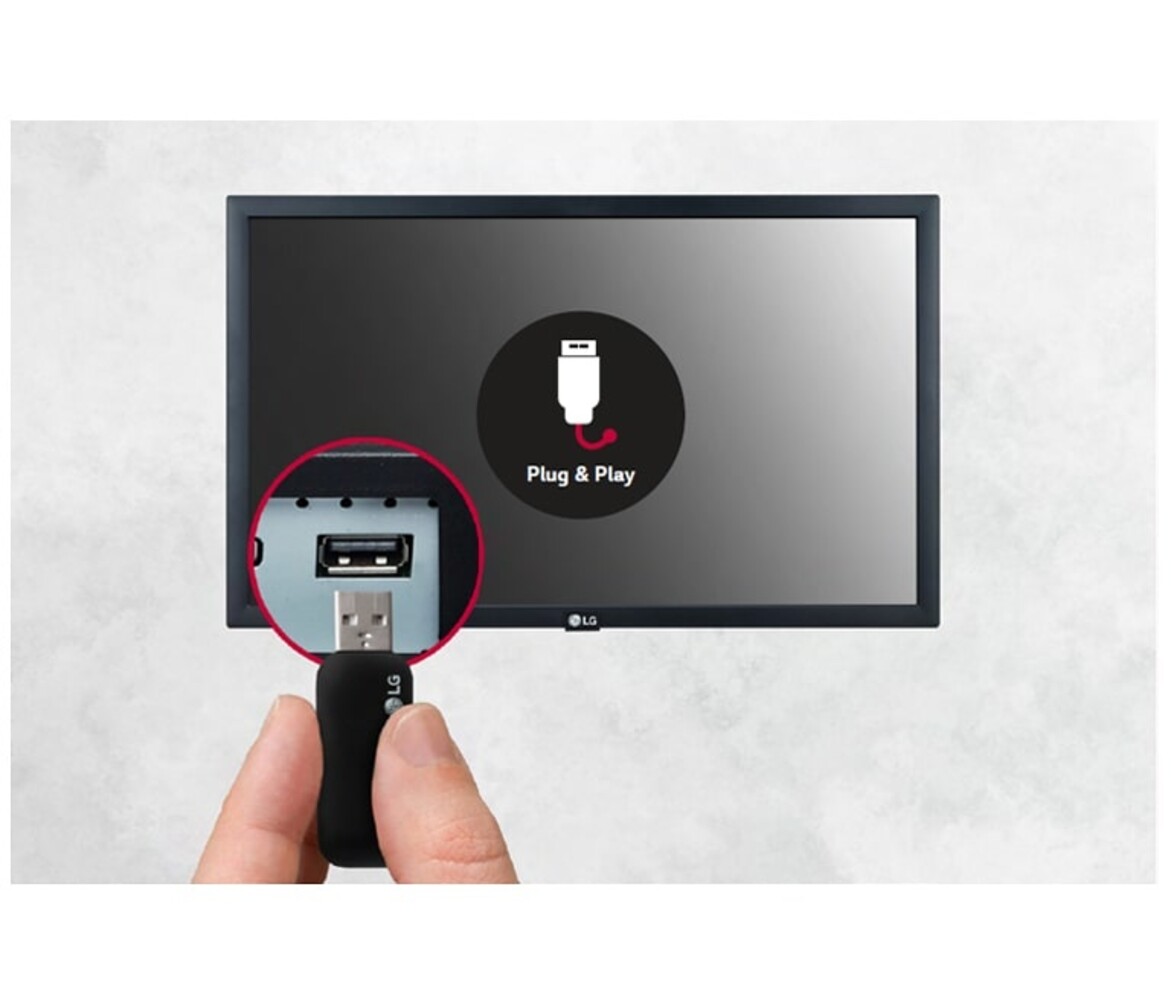 LG LG 22SM3G 22 inch bewegwijzering voor commerciële ruimtes