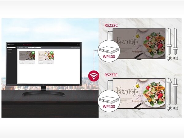 LG LG WP402 webOS Smart Signage-platform LG LG WP402 webOS Smart Signage-platform