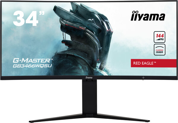 iiyama iiyama G-MASTER GB3466WQSU-B1 UltraWide Gebogen Quad HD LED computer monitor