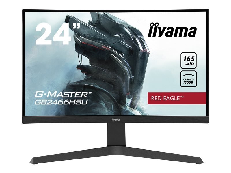 Torrent klinker Nationale volkstelling iiyama G-master GB2466HSU-B1 gebogen computer monitor kopen? - Beamerexpert